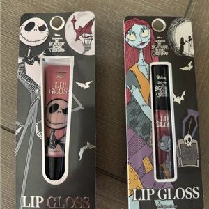 Disney Tim Burtons The Nighmare Before Christmas TWO piece lippy set